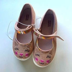 Harper Canyon glitter kitty shoes